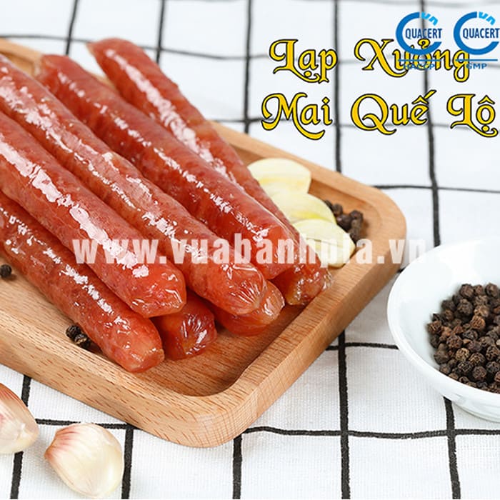 Lạp xưởng nạc Tân Huê Viên 500gr Lạp xưởng nạc Tân Huê Viên 500gr