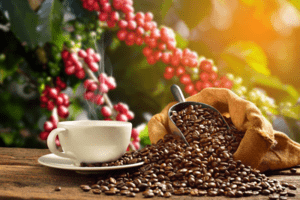 Cà phê nguyên chất hạt Robusta 500g