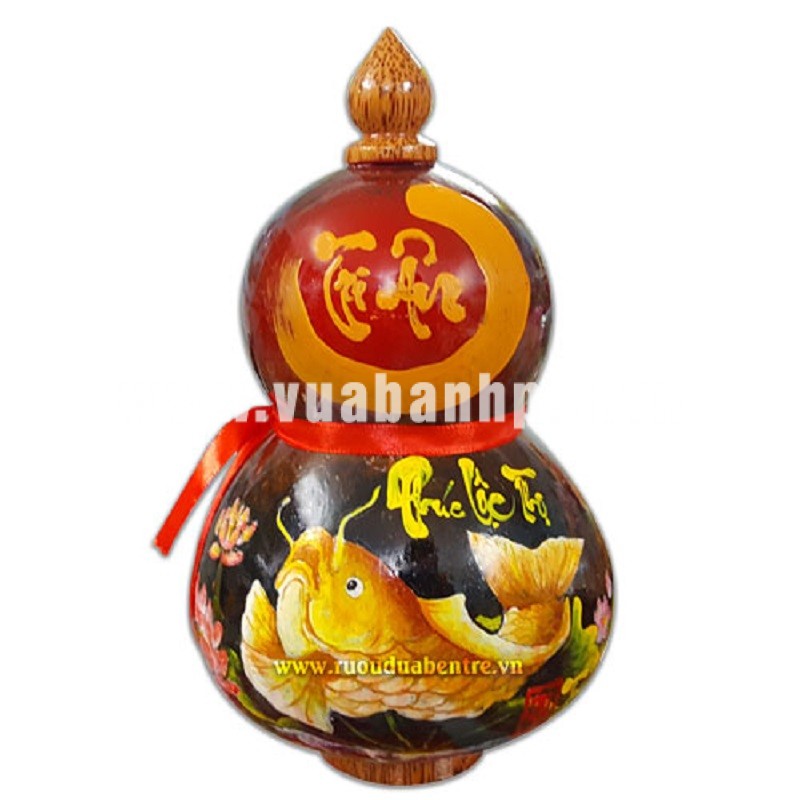 Quà tết rượu dừa hồ lô Bến Tre