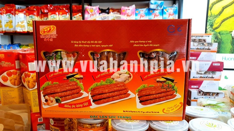 cửa hàng đặc sản miền Tây ở Sài Gòn
