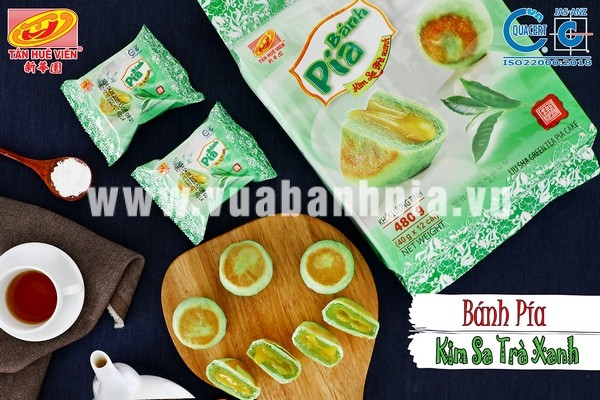 bánh kim sa Tân Huê Viên